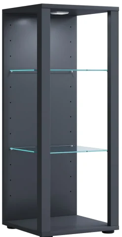 VCM Standvitrine »Holz Glas Stand Vitrine Sammelvitrine Glasol M« 1 Stk. tlg.