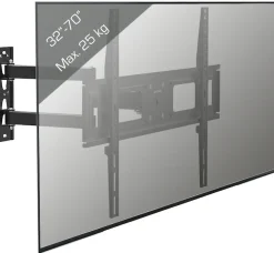 VCM TV-Wandhalterung »TV Wandhalterung Halter ausziehbar neigbar B-SN600« 1 Stk. tlg.