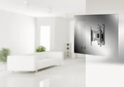 VCM TV-Wandhalterung »TV Wandhalterung Halter neigbar schwenkar B-FS1« 1 Stk. tlg.