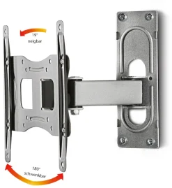 VCM TV-Wandhalterung »TV Wandhalterung Halter neigbar schwenkar B-FS2« 1 Stk. tlg.