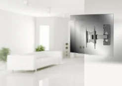 VCM TV-Wandhalterung »TV Wandhalterung Halter neigbar schwenkar B-FS2« 1 Stk. tlg.