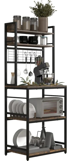VCM Unterschrank »Küchenregal Kommode Buffet Mikrowelle Kolari« 1 Stk. tlg.