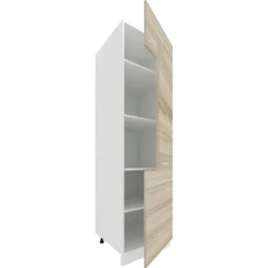 VCM Unterschrank »Küchenschrank B. 60 cm Hochschrank Küche Esilo« 1 Stk. tlg.
