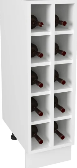 VCM Unterschrank »Küchenschrank Weinregal Unterschrank Esilo 25cm« 1 Stk. tlg.