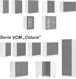 VCM Unterschrank »Küchenschrank 40 cm Unterschrank Schublade Colura« 1 Stk. tlg.