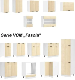 VCM Unterschrank »Küchenschrank B. 60 cm Hochschrank Küche Fasola« 1 Stk. tlg.