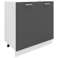 VCM Unterschrank »Spülunterschrank Breite 80 cm Spülenschrank Esilo« 1 Stk. tlg.