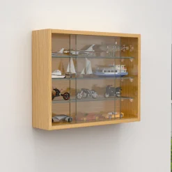 VCM Wandregal »Hängevitrine Wandvitrine Sammel Deko Drivalo S« 1 Stk. tlg.