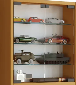 VCM Wandregal »Hängevitrine Wandvitrine Sammel Deko Mandosa S« 1 Stk. tlg.