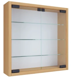 VCM Wandregal »Hängevitrine Wandvitrine Sammel Deko Mandosa S« 1 Stk. tlg.