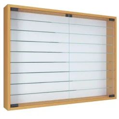 VCM Wandregal »Hängevitrine Wandvitrine Sammel Deko Mandosa XXL« 1 Stk. tlg.