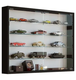 VCM Wandregal »Hängevitrine Wandvitrine Sammel Deko Mandosa L« 1 Stk. tlg.