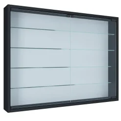 VCM Wandregal »Hängevitrine Wandvitrine Sammel Deko Mandosa L« 1 Stk. tlg.