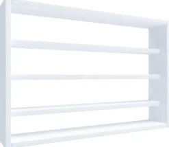 VCM Wandregal »Holz Wandregal Wandvitrine Regal Deko Osado M« 1 Stk. tlg.