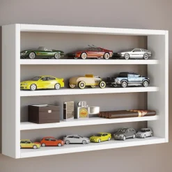 VCM Wandregal »Holz Wandregal Wandvitrine Regal Deko Osado M« 1 Stk. tlg.