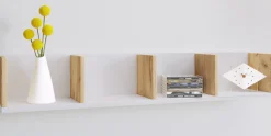 VCM Wandregal »Holz Wandregal Hängeregal Wandboard Regal Honsa« 1 Stk. tlg.