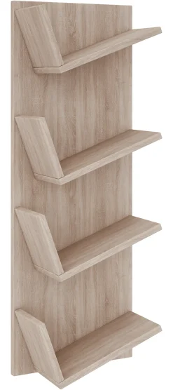 VCM Wandregal »Holz Wandregal Hängeregal Regal Deko Board Lansi« 1 Stk. tlg.