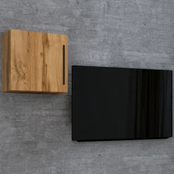 VCM Wandregal »Wandregal Wandboard Wandschrank Würfel Arila M« 1 Stk. tlg.