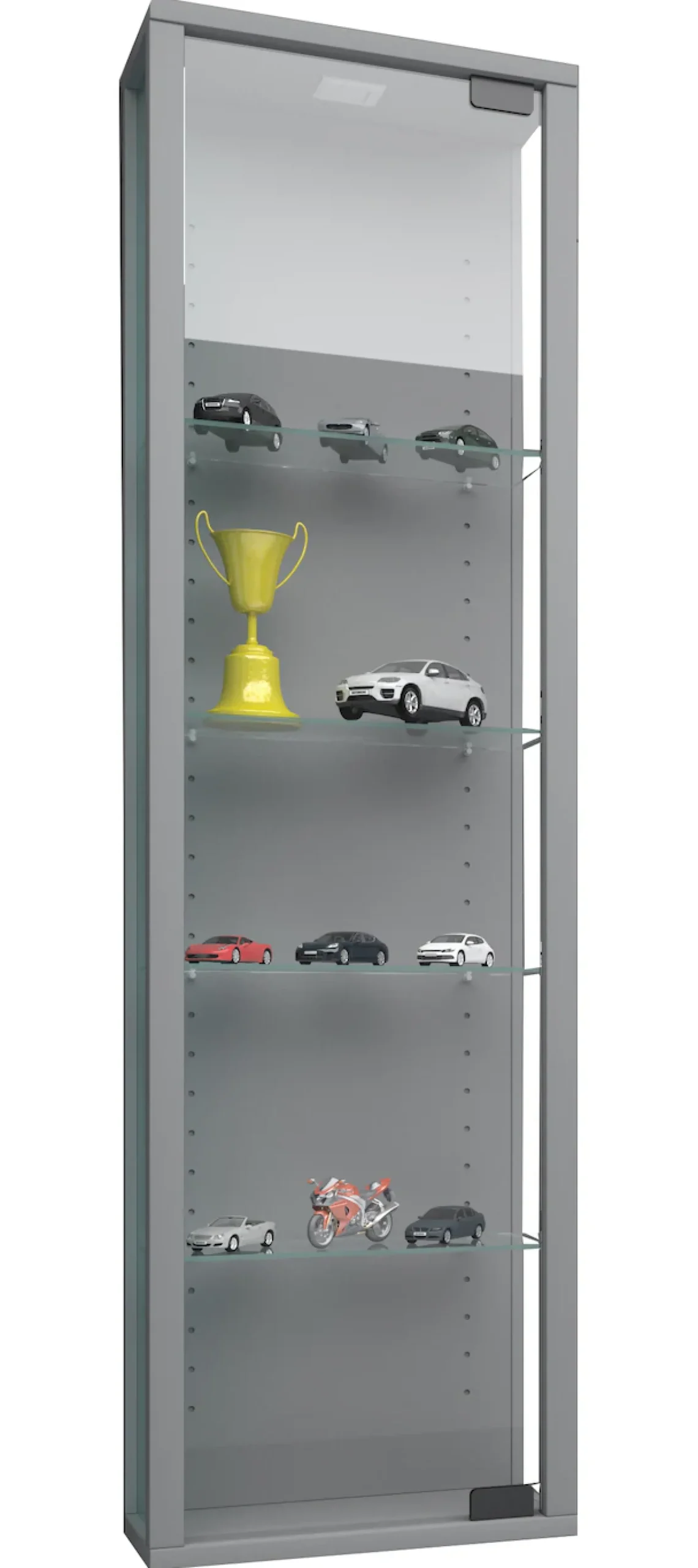 VCM Wandregal »Wandvitrine Hängevitrine Glasvitrine Stano Mini« 1 Stk. tlg.