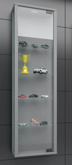 VCM Wandregal »Wandvitrine Hängevitrine Glasvitrine Stano Mini« 1 Stk. tlg.