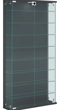 VCM Wandregal »Wandvitrine Hängevitrine Glasvitrine Relas L« 1 Stk. tlg.