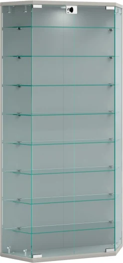 VCM Wandregal »Wandvitrine Hängevitrine Glasvitrine Benila XL« 1 Stk. tlg.