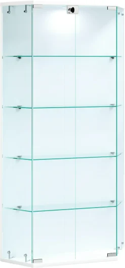 VCM Wandregal »Wandvitrine Hängevitrine Glasvitrine Benila L« 1 Stk. tlg.