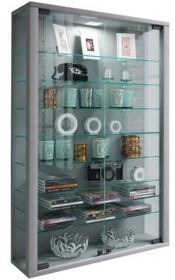 VCM Wandregal »Wandvitrine Hängevitrine Glasvitrine Vitrosa Mini« 1 Stk. tlg.