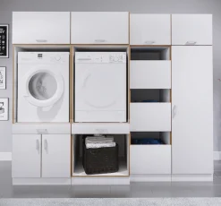 VCM Waschmaschinenumbauschrank »Überbauschrank Waschmaschine Überbau Rislo OP XL« 1 Stk. tlg.
