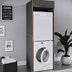 VCM Waschmaschinenumbauschrank »Überbauschrank Waschmaschine Überbau Rislo XXL« 1 Stk. tlg.