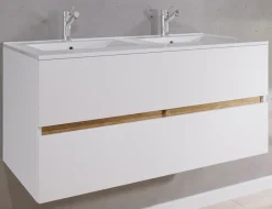 VCM Waschtisch »2 tlg. Badmöbel-Set mit Waschbecken Cosila-I 112cm« 2 Stk. tlg.