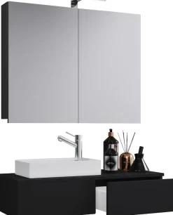 VCM Waschtisch »3-tlg Gäste WC Waschplatz Waschtisch Gudas Schrank« 3 Stk. tlg.