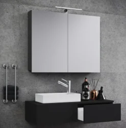VCM Waschtisch »3-tlg Gäste WC Waschplatz Waschtisch Gudas Schrank« 3 Stk. tlg.