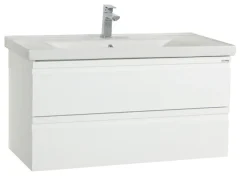 VCM Waschtisch »2-tlg. Waschplatz Waschtisch Drehtüren Silora XL« 2 Stk. tlg.