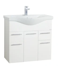 VCM Waschtisch »2-tlg. Waschplatz Waschtisch Schubladen Lisalo XL« 2 Stk. tlg.