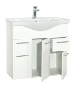 VCM Waschtisch »2-tlg. Waschplatz Waschtisch Schubladen Lisalo XL« 2 Stk. tlg.