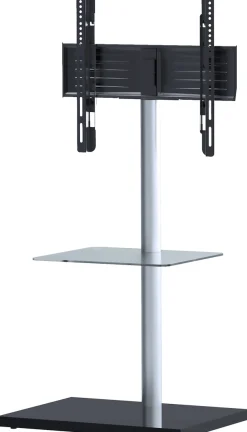 VCM Wohnzimmertisch »TV Standfuß Fernseh Alu Holz Fuß Ständer Nalano« 1 Stk. tlg.