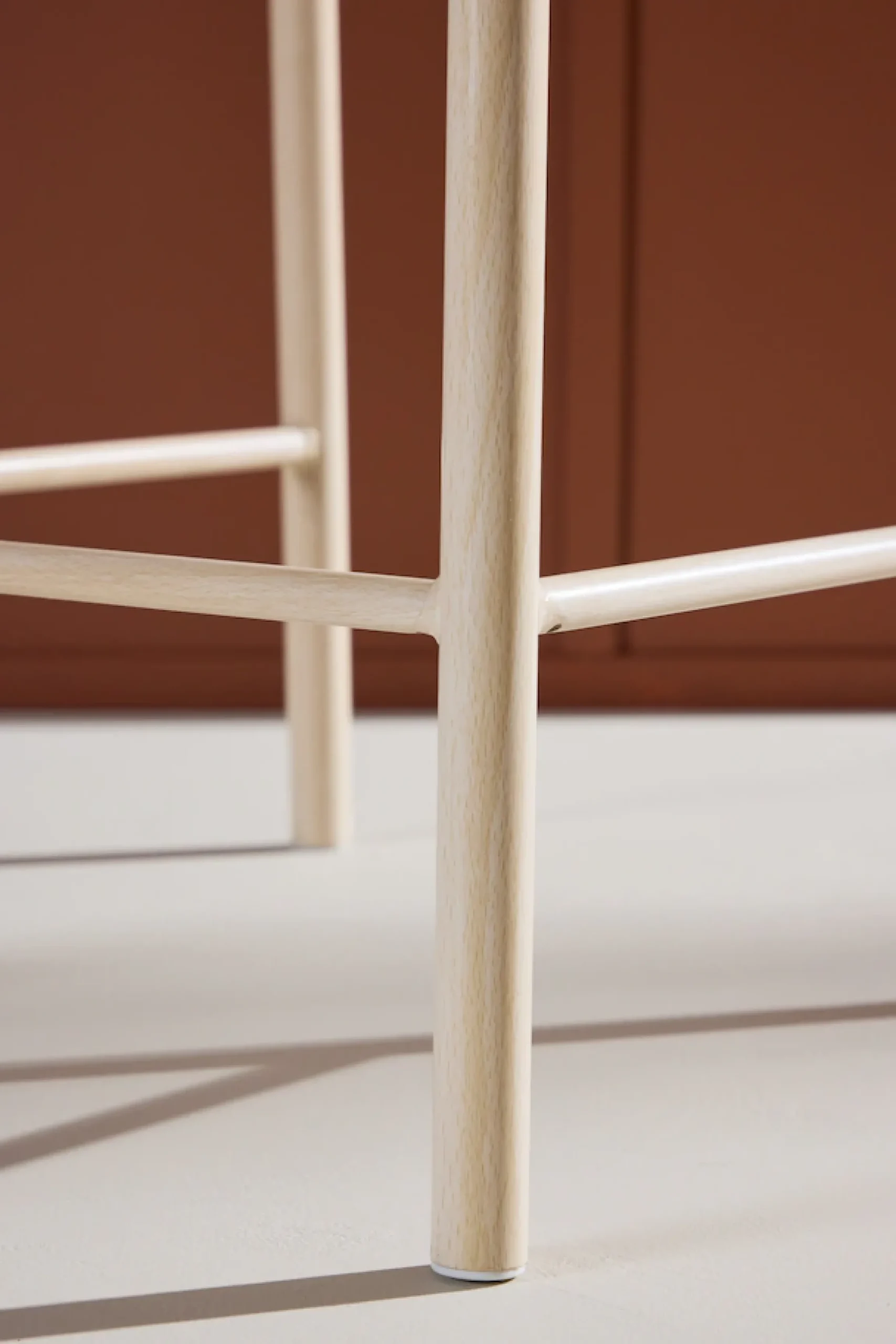 Venture Home Barhocker »Polly, Barhocker mit Rückenlehne und geflochtenem Seilsitz, 120 kg« 1 Stk. tlg. Tresenstuhl, Rattan, Stahlrahmen, geflochtenes Seil, hell