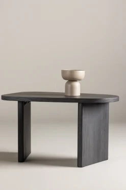 Venture Home Beistelltisch Ablagetisch, MDF, oval, niedrig, kompakt, wohnlich