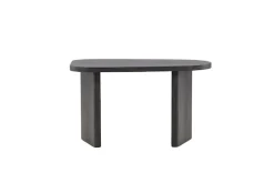 Venture Home Beistelltisch Ablagetisch, MDF, oval, niedrig, kompakt, wohnlich