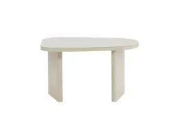 Venture Home Beistelltisch »Grönvik, ovaler Beistelltisch 70 × 45 cm mit Glasplatte in Beige« Ablagetisch, Glas transparent, MDF-Gestell beige, oval, dekorativ
