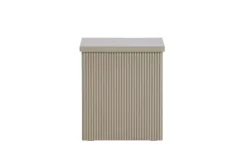 Venture Home Beistelltisch »Lenox, kompakter Beistelltisch in einladendem Beige, 40 × 40 cm« Ablagetisch, MDF, quadratisch, schlicht, vielseitig, dezent