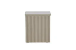 Venture Home Beistelltisch »Lenox, kompakter Beistelltisch in einladendem Beige, 40 × 40 cm« Ablagetisch, MDF, quadratisch, schlicht, vielseitig, dezent