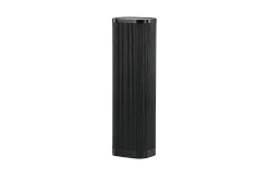 Venture Home Beistelltisch »Lenox, hoher schmaler Beistelltisch in elegantem Schwarz, 30 × 24 cm« Ablagetisch, MDF, PU-Lack, schmal, sehr hoch, urban