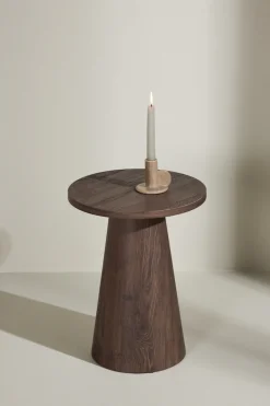 Venture Home Beistelltisch »Lanzo, kompakter runder Beistelltisch, schlicht & elegant, Ø 35 cm« Ablagetisch, MDF, rund, leicht, kompakt, vielseitig, modern
