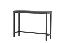 Venture Home Beistelltisch »Rise, rechteckiger Beistelltisch in elegantem Schwarz, 110 × 30 cm« Ablagetisch minimalistisch, Metallgestell, pflegeleicht