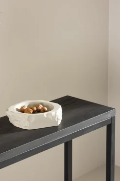Venture Home Beistelltisch »Rise, rechteckiger Beistelltisch in elegantem Schwarz, 110 × 30 cm« Ablagetisch minimalistisch, Metallgestell, pflegeleicht
