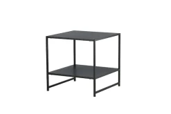 Venture Home Beistelltisch »Staal, Beistelltisch mit Ablageboden, 50 × 50 cm« Wohnzimmertisch, Pulverbeschichtung, schlank, kultiviert, modern