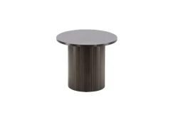 Venture Home Couchtisch »Bianca, ovaler Couchtisch in warmem Mokka, 120 × 55 cm« Sofatisch, MDF, gebeizt, oval, behaglich, wohnlich