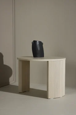 Venture Home Couchtisch Sofatisch, MDF, rund, abgerundet, kompakt, dezent, klassisch